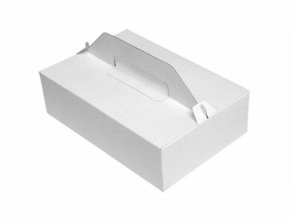 Krabice na zákusky s uchem - 27 x 18 x 10 cm