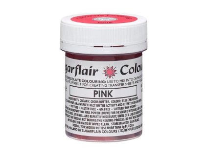 Sugarflair color - čokoládová barva - Pink
