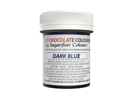 Sugarflair color čokoládová barva Dark blue