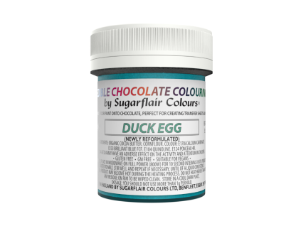 Sugarflair color čokoládová barva Duck Egg
