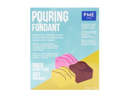 ICING MIX - fondánová poleva na věnečky 400 g; 01