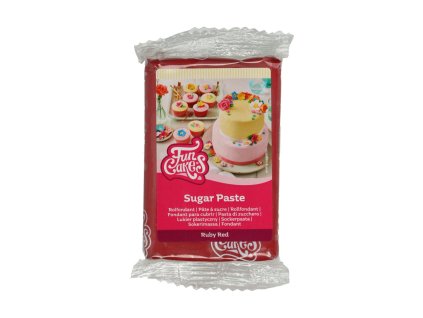 Hmota Fun Cakes 250 g - Ruby Red; T01
