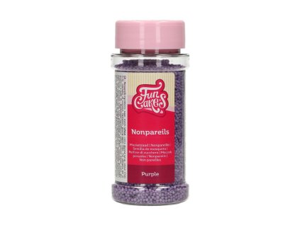 Nonpareils -  perličky fialové 80g