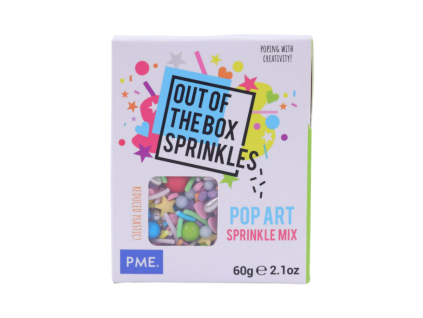 Cukrová dekorace PME – Pop Art 60 g