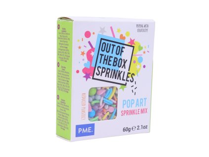 Cukrová dekorace PME - Pop Art 60g
