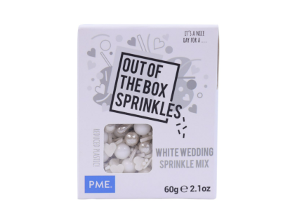 Cukrová dekorace PME – Svatební / White wedding 60 g