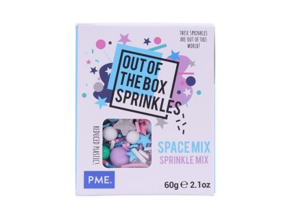 Cukrová dekorace PME -  Space 60g