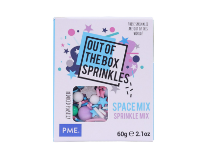 Cukrová dekorace PME – Space 60 g