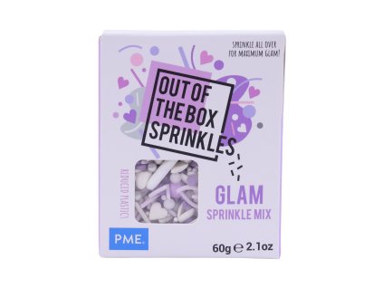 Cukrová dekorace PME -  Glam 60g