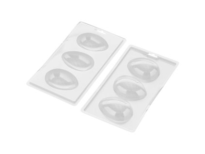 Plastová forma na čokoládu 3D vajíčka/kraslice WILTON; 04