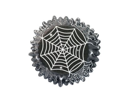 Košíčky 50 x 30 mm (30 ks) - Halloween spider; T01