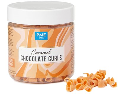 PME čokoládové hoblinky karamelové - 85 g; 01