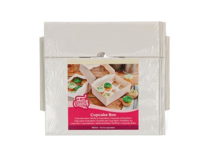 Krabice na 6 ks cupcakes / muffin – 3 ks