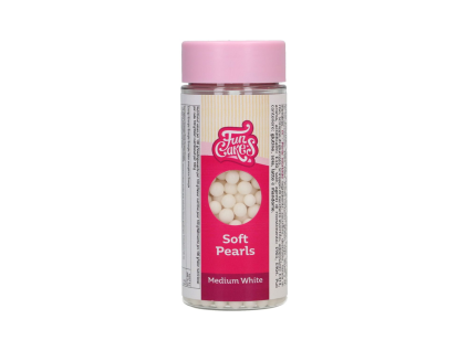 Soft Pearls – perly střední bílé 60 g