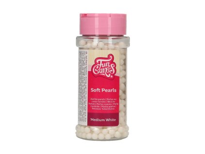 Soft Pearls - perly střední bílé 60 g