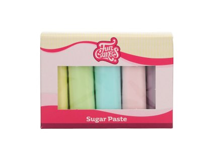 Hmoty Fun Cakes - 5x 100 g - pastelové odstíny; T01