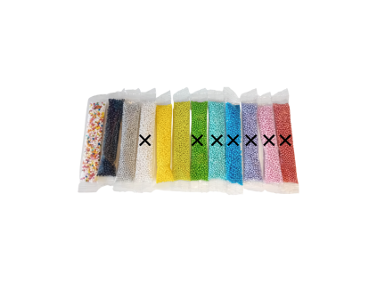 Sypání Städter barevné perličky kus 4 g 01