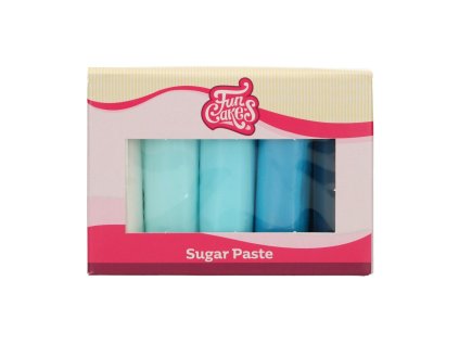 Hmoty Fun Cakes - 5x 100 g - modré odstíny; T01