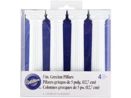 303 3703  Řecké sloupy - 12,5 cm (4 ks) WILTON