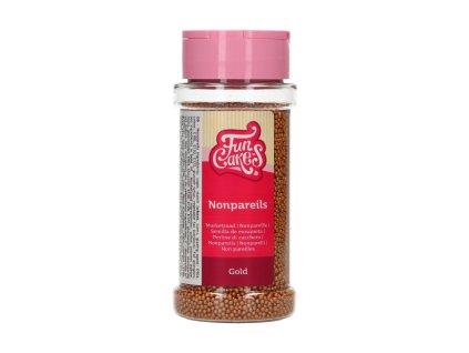 Nonpareils - perličky zlaté 80g