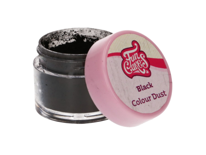 Prachová barva FUN CAKES BLACK černá