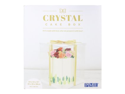 PME CRYSTAL KRABIČKA NA DORT – (35 CM)