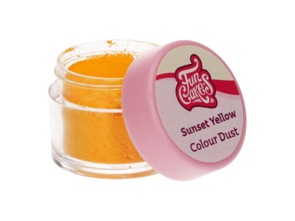 Prachová barva FUN CAKES SUNSET YELLOW