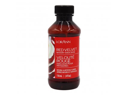 L0762 LORANN - BAKERY emulze RED VELVET 118 ml