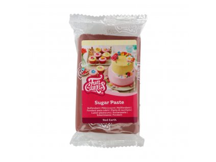 F20270Hmota Fun Cakes 250 g - RED Earth