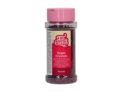 Sugar Crystals - krystalky fialové 80 g