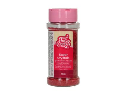 Sugar Crystals - krystalky červené 80 g