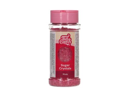Sugar Crystals – krystalky růžové 80 g