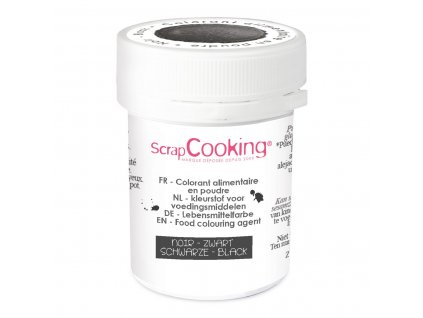 SC4045 Prachová barva SCRAP Cooking - 5 g Black