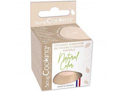 SC4213 - Prachová barva přírodní  SCRAP Cooking - 10 g Powder LINEN