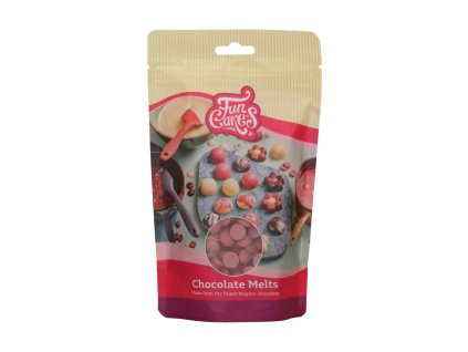 F30160 FunCakes Chocolate Melts - RUBY 200 g