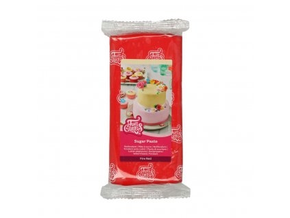 F20520 Hmota Fun Cakes 1 KG - FIRE RED