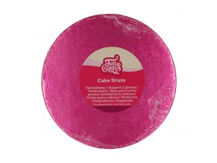 F81100 Dortová podložka FUN CAKES  O 20 cm -  CERISE