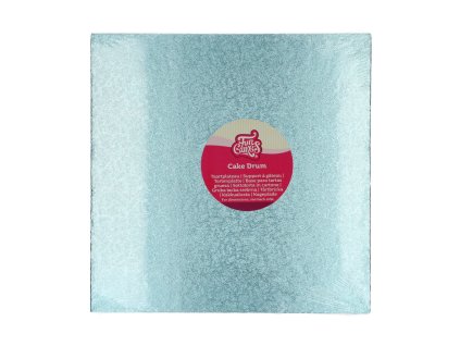 Dortová podložka světle modrá, čtverec 30,5 x 30,5 cm, výška 12 mm; 01