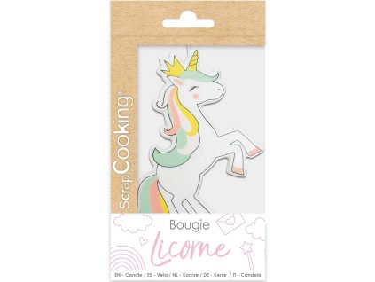 Dortová svíčka – UNICORN XXL
