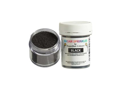 Sugar Sprinkles - sypání černý cukr 40g