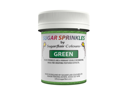 Sugar Sprinkles sypání zelený cukr 40 g