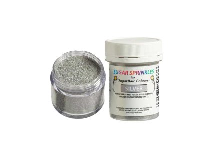 Sugar Sprinkles - sypání stříbrný cukr 40g