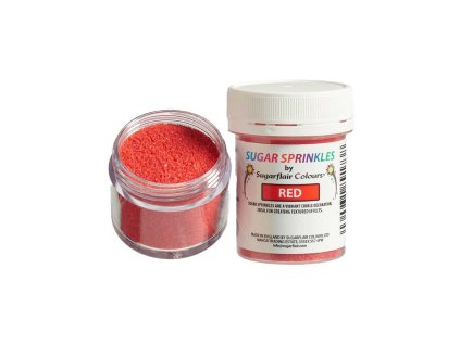 Sugar Sprinkles - sypání červený cukr 40g