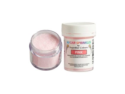 Sugar Sprinkles - sypání růžový cukr 40g