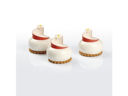 px4321 PAVONI Silikonová forma polokoule - 93 ml