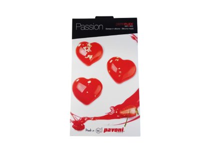 PAVONI Silikonová forma passion - 90 ml; 01