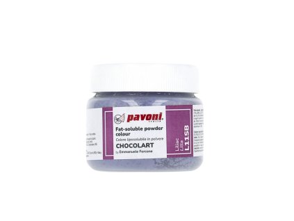 l11sb PAVONI Barva na čokoládu - světle fialová (liliac) 40 g