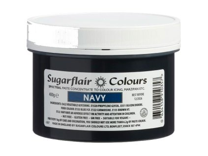 Navy 400 g (Námořnická modř) - Sugarflair