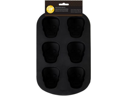 Silikonová forma lebky Wilton; T01