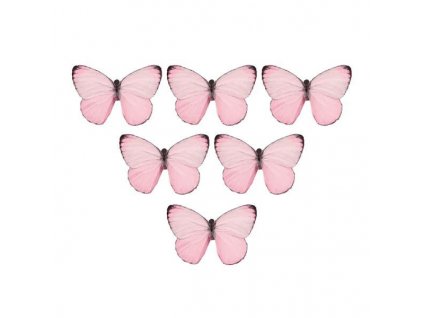 BTFS018 P 0 Crystal Candy - jedlí motýlci světle růžoví 4g